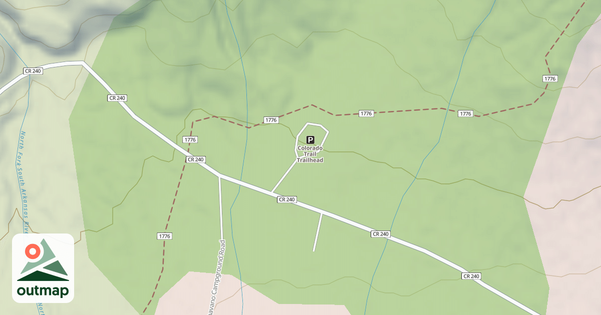 Map of ANGEL OF SHAVANO TH