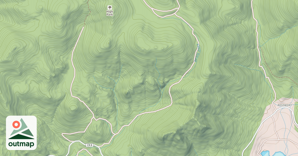 Map of EAGLE ROCK