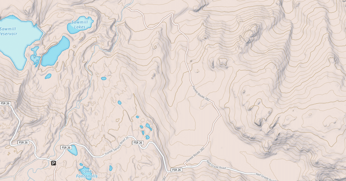 Map preview of WEST FORK