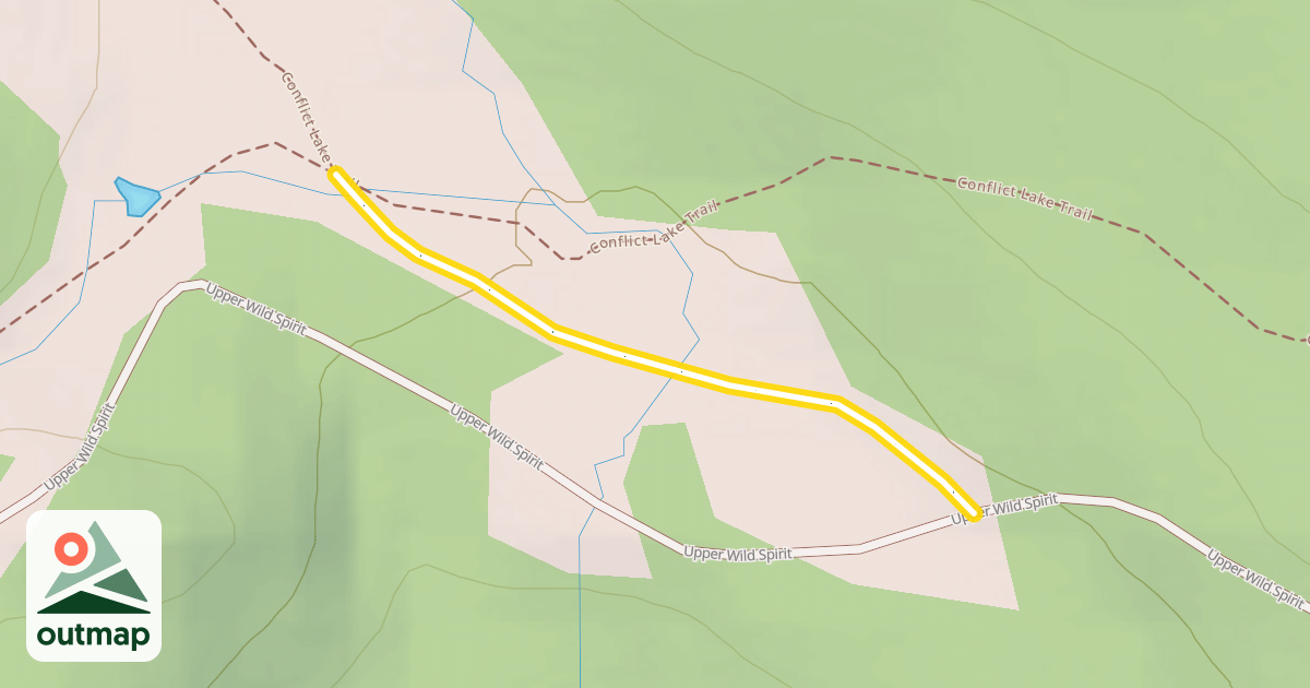 Map of Meadows Loop