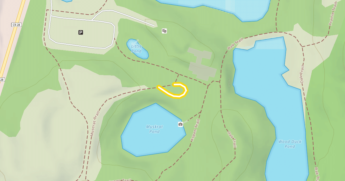 Map preview of Nature Center Spur