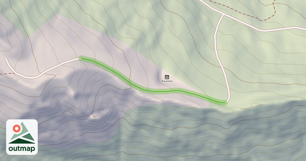 Map of Crêtes