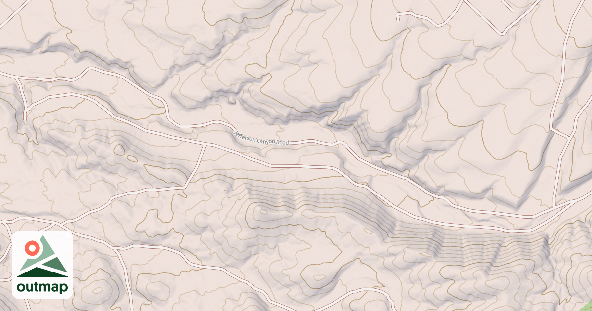 Map of SAWMILL CREEK