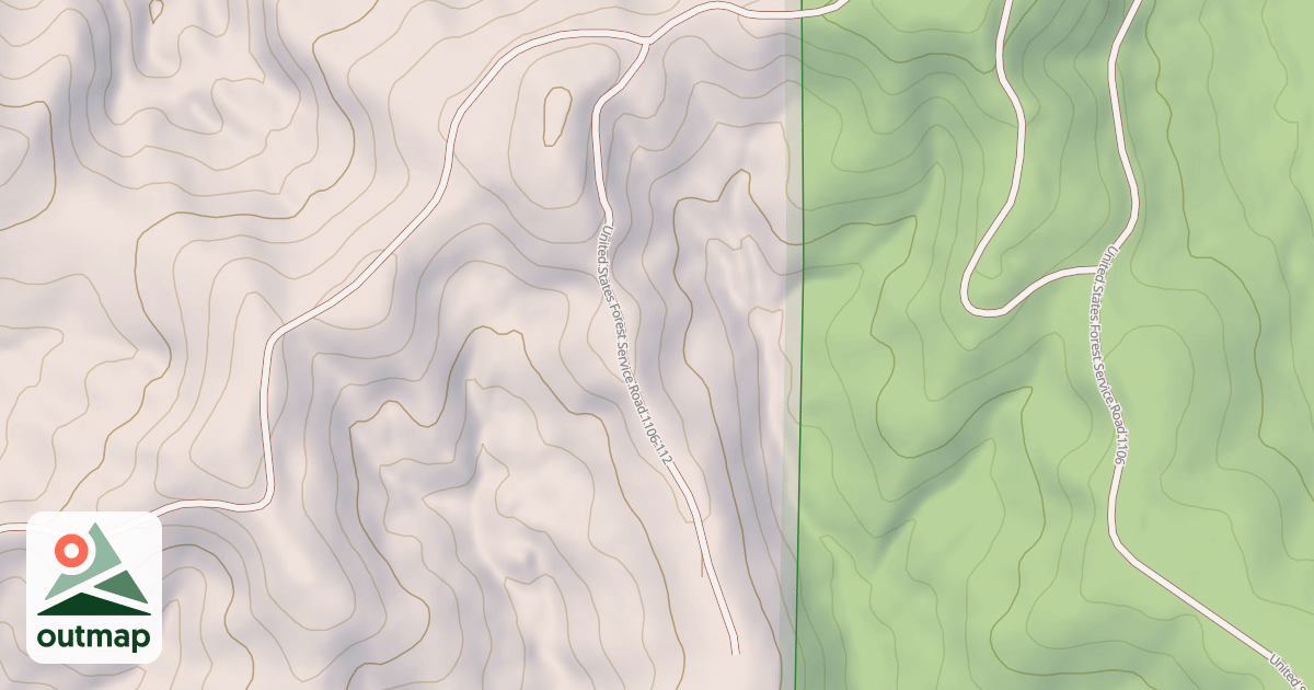 Map of USFS National Forest System Roads {FABE9DF6-C4A0-4392-A837-4791D775EE39}
