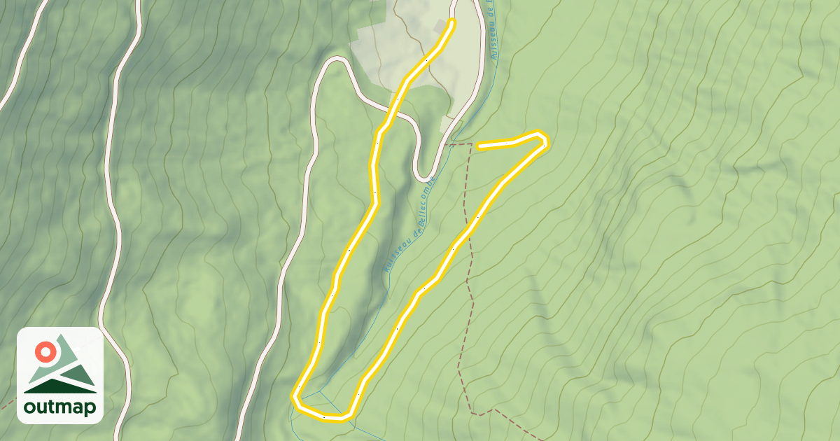 Map of La Boucle du Plan