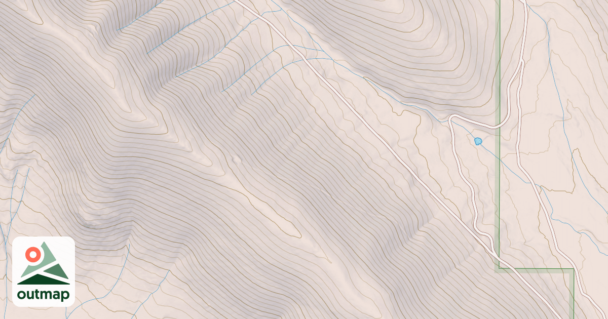 Map of FOX MOUNTAIN SPUR