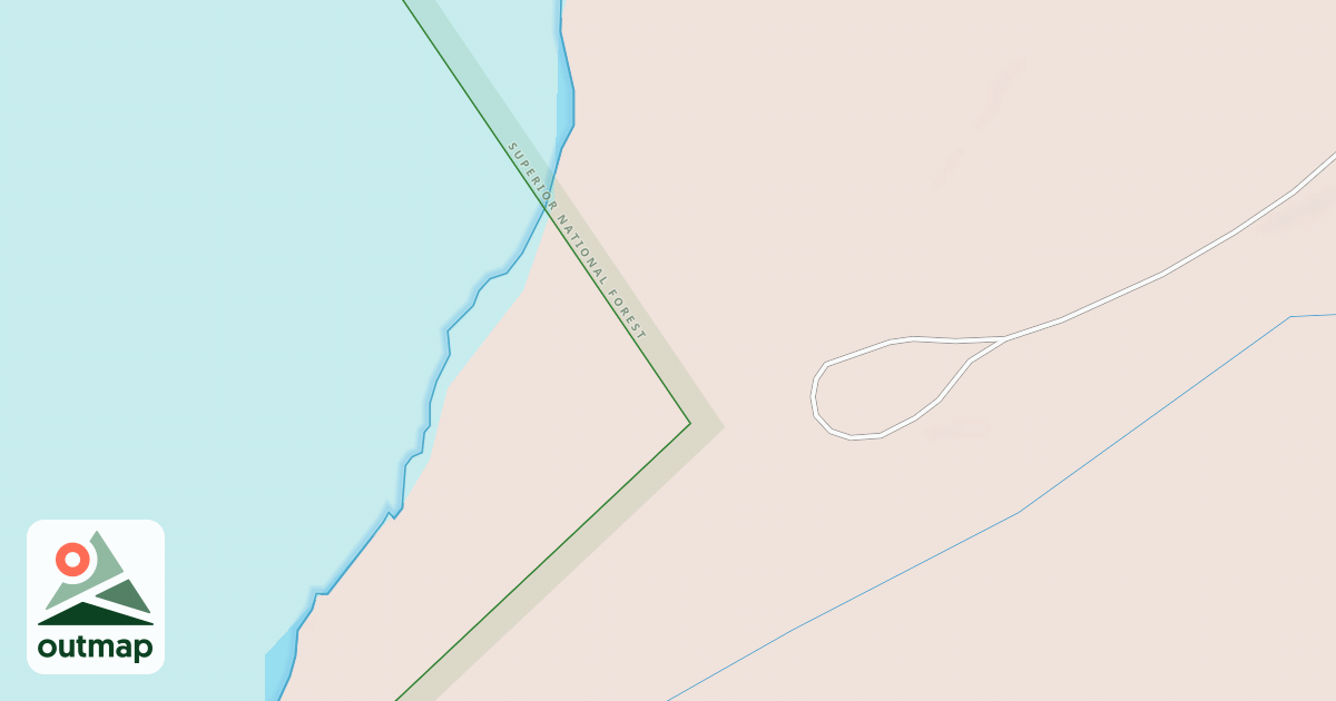 Map of Pine Lake