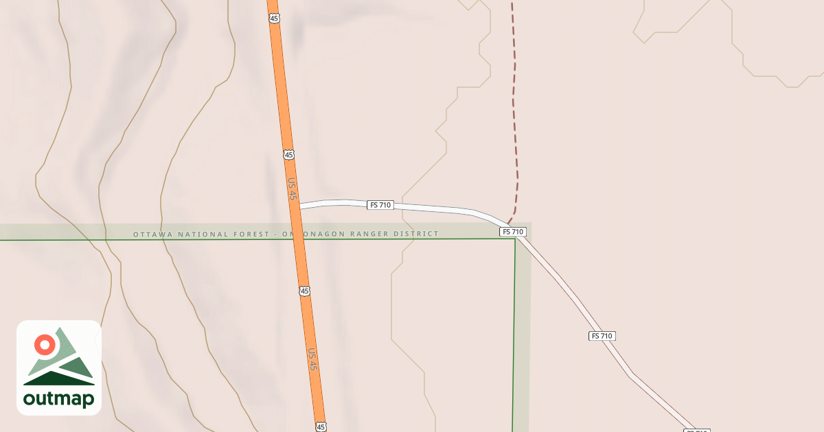 Map of FDR710