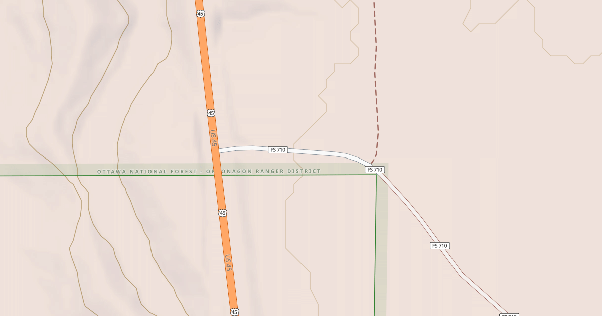 Map preview of FDR710