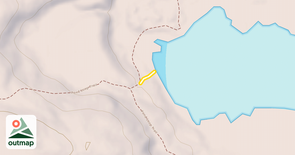 Map of access to Lyford Pond 2