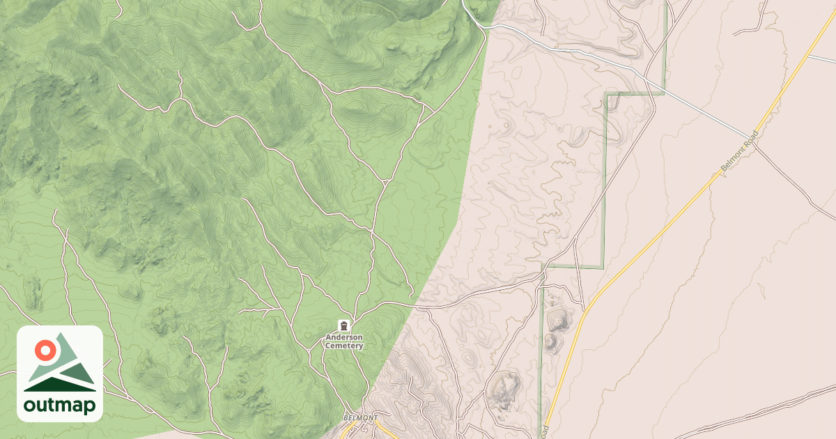 Map of ANDERSON