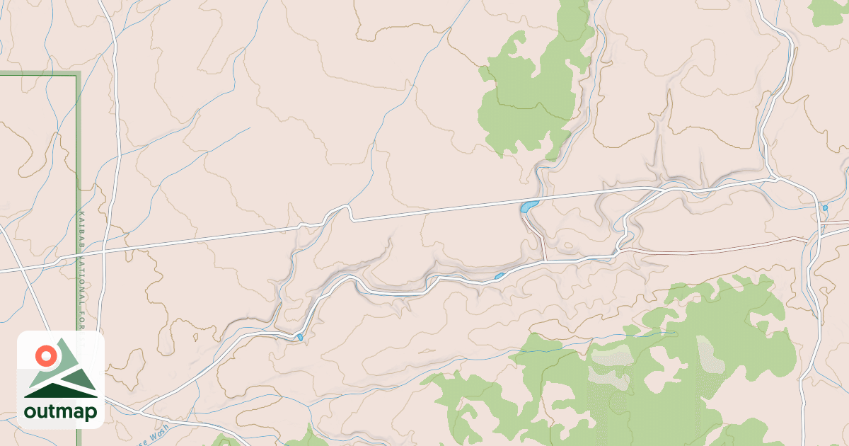 Map of APS 500 K.V. POWERLINE RD