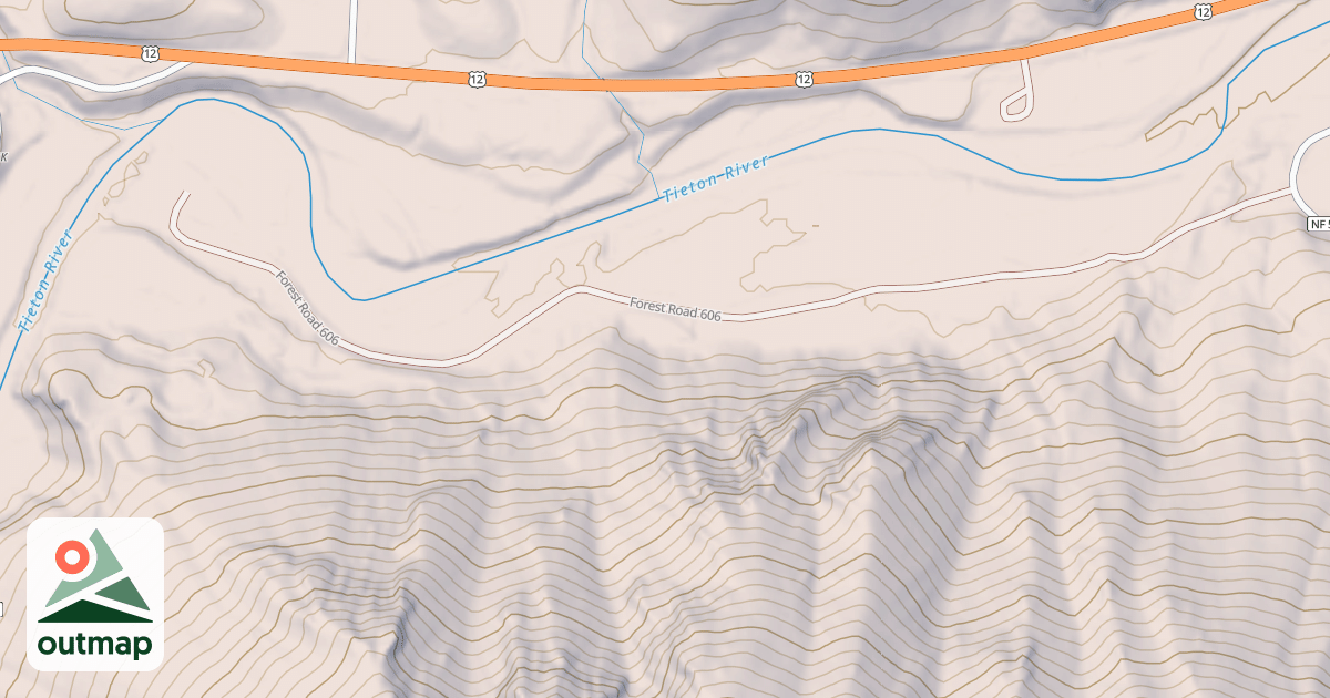 Map of USFS National Forest System Roads {122786D5-E867-4466-A479-FFA9390AE43D}