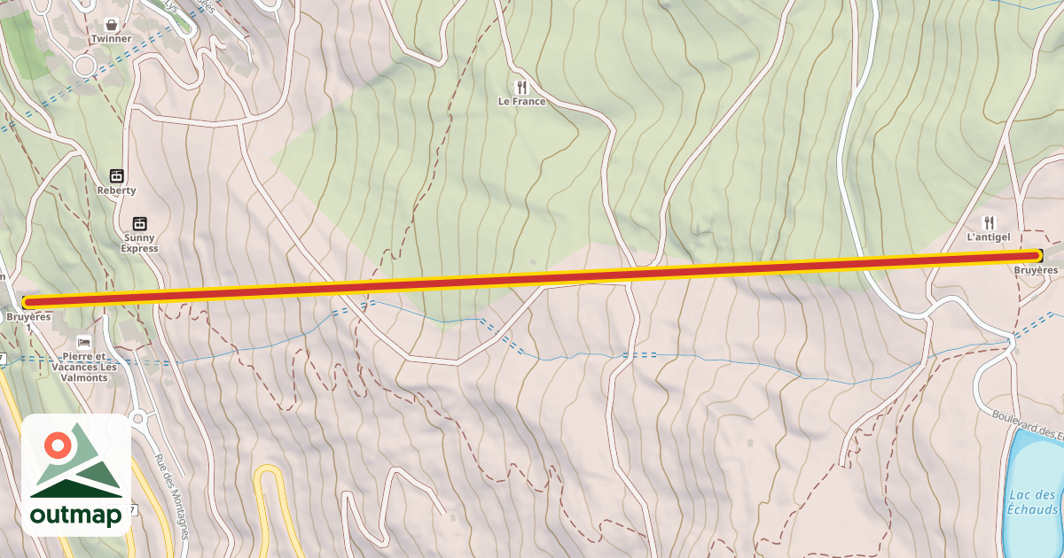 Map of Bruyères 1
