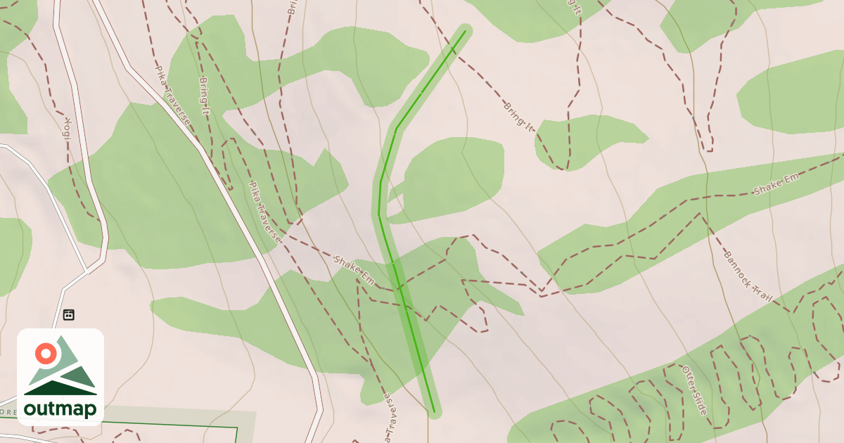 Map of Rainbow Road