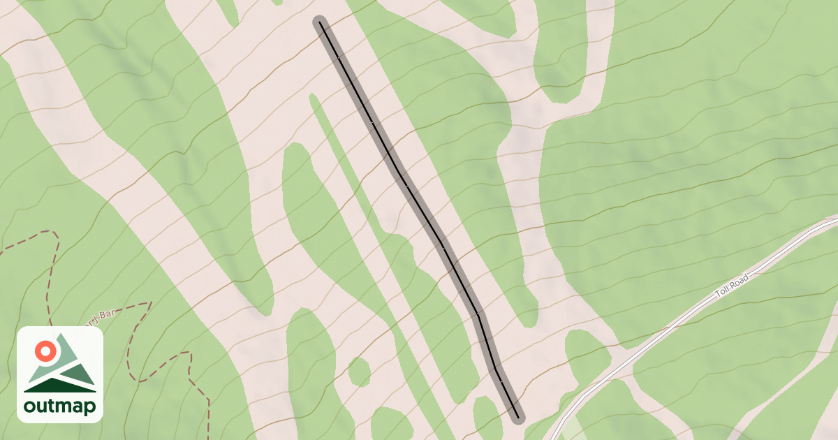 Map of Upper Warren's Way