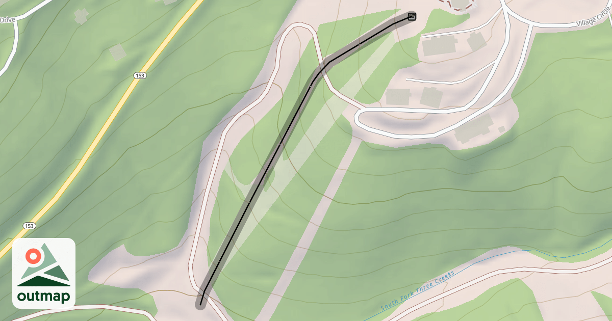 Map of Miles Meteor