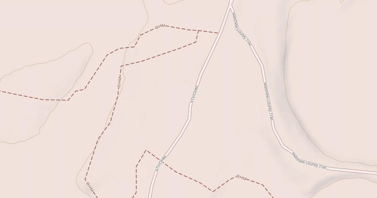 Map preview of Straight Arrows Trail