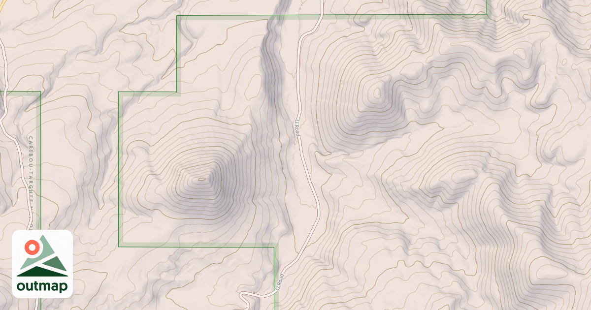 Map of SOUTH FORK HAWKINS CREEK