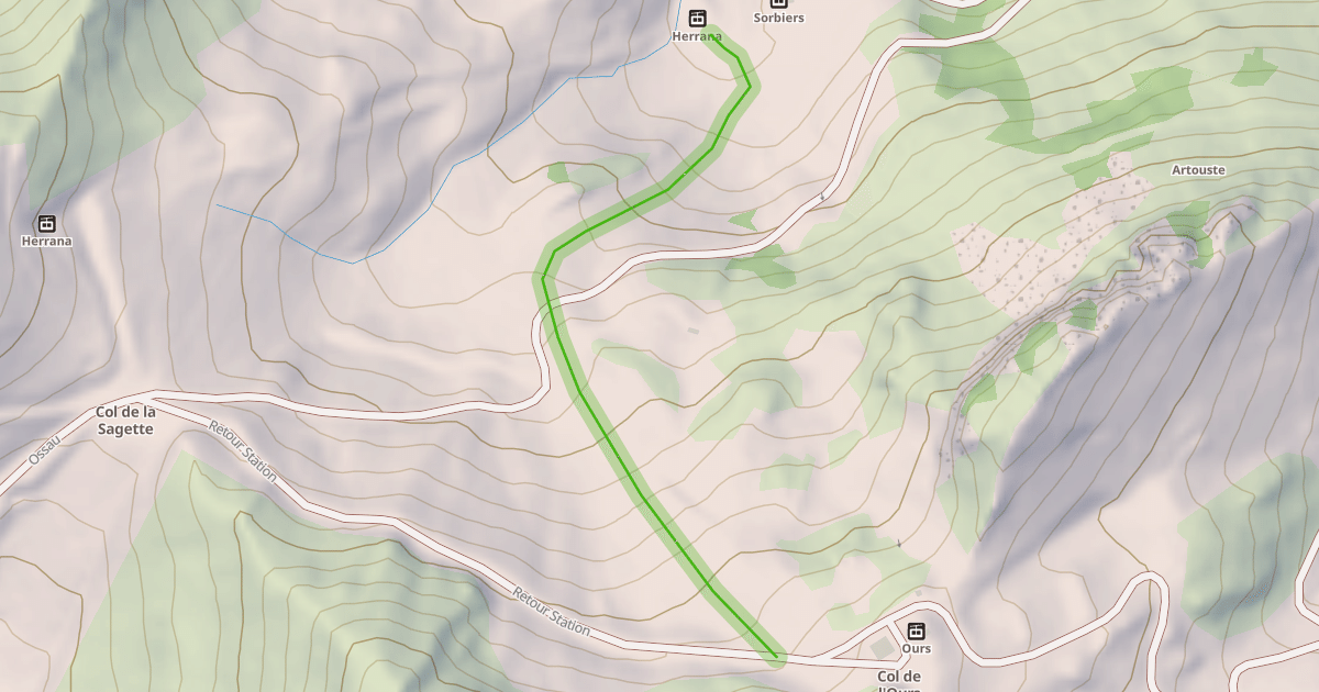 Map preview of Sorbiers