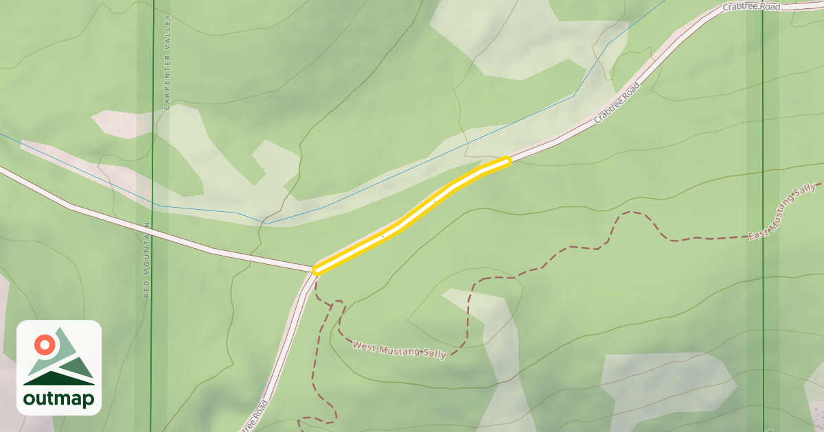 Map of Crabtree Road
