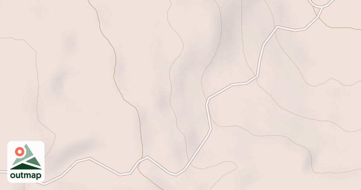 Map of MONUMENT SPUR
