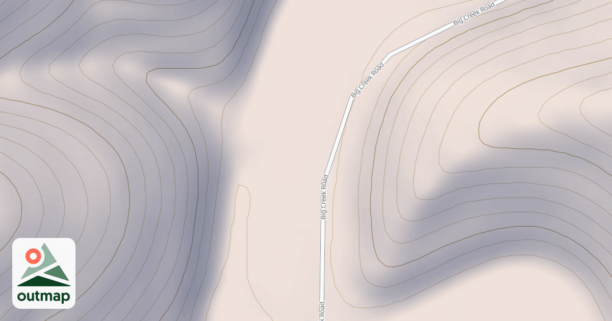 Map of BIG CREEK CAMPGROUND