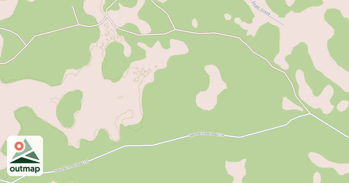 Map of USFS National Forest System Roads {517F234B-6E47-444B-A75E-19E13AB56A7E}