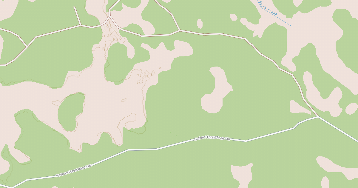 Map preview of USFS National Forest System Roads {517F234B-6E47-444B-A75E-19E13AB56A7E}