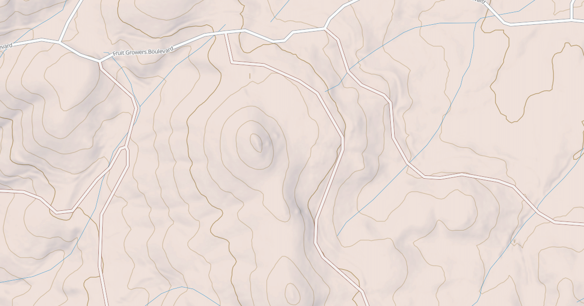 Map preview of BOULDER SPUR