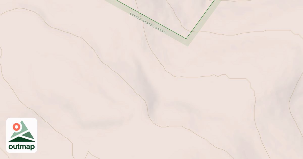 Map of Secondary Snowmobile Trail