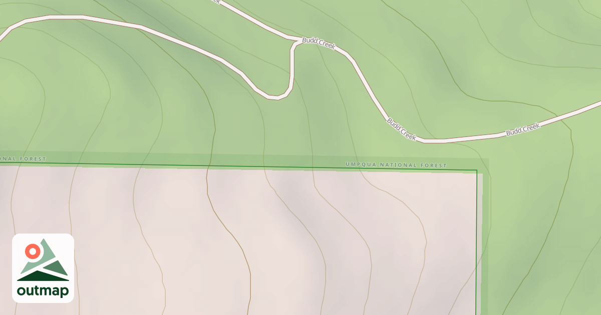 Map of USFS Motor Vehicle Use Map Trails 9244