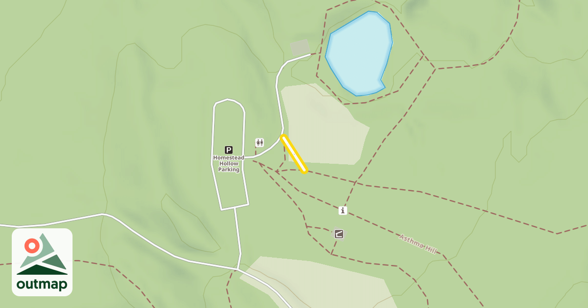 Map of Moraine Ridge Trail