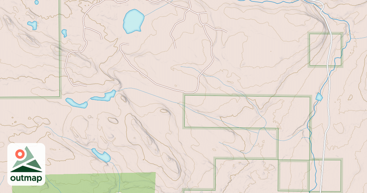 Map of DOGSLED ATV