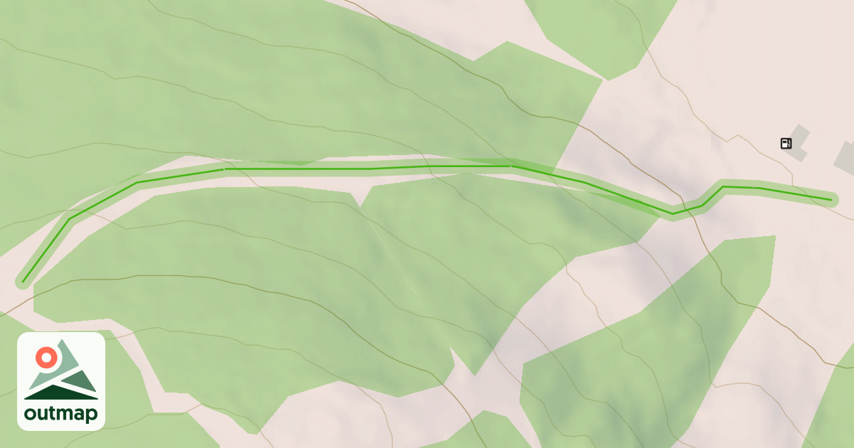 Map of Gidney's Gulch