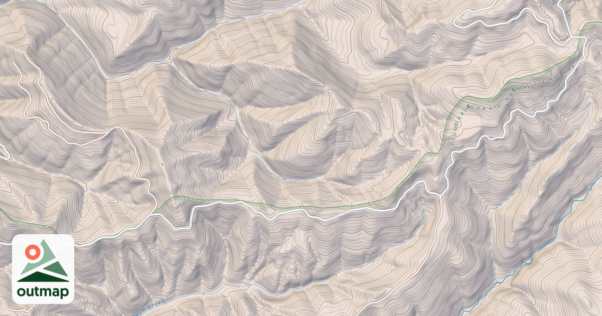Map of BEAR CREEK