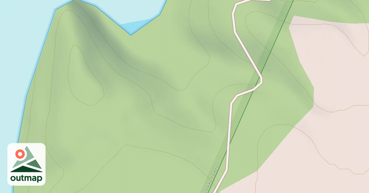 Map of Douglas Hill Ohv North Spur D