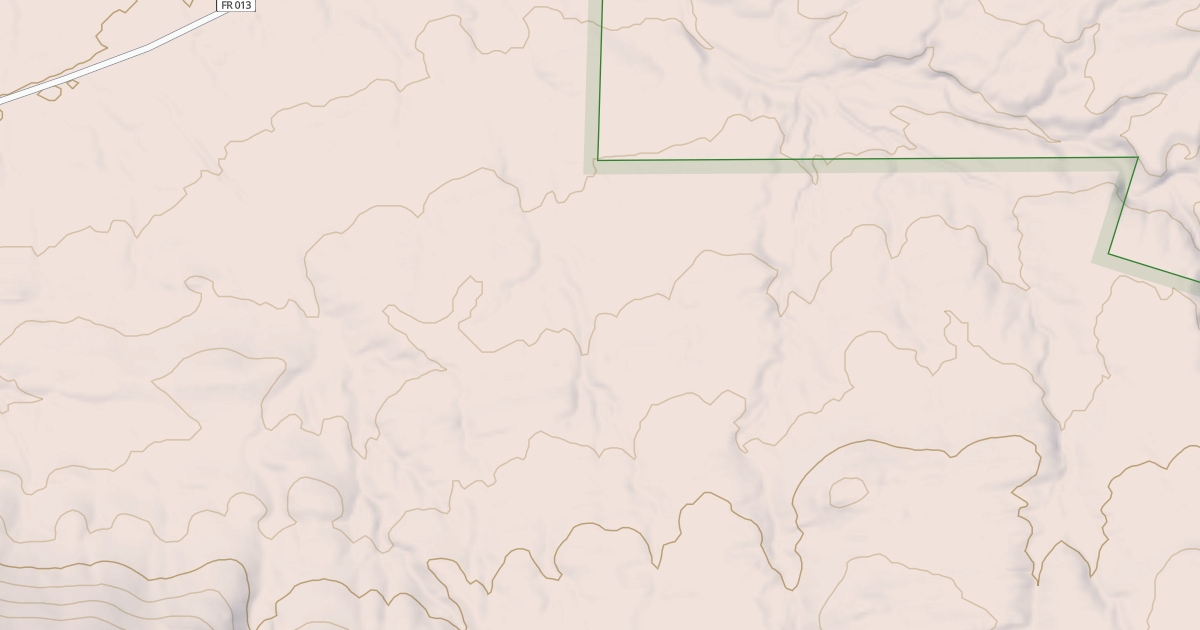 Map preview of USFS National Forest System Roads {61FE3388-F5BB-413E-9F24-DC8DC2028CC0}