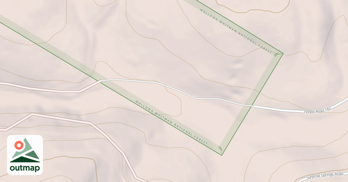 Map of USFS National Forest System Roads {1616A66D-37F2-4D17-BA31-96E65A8EF076}