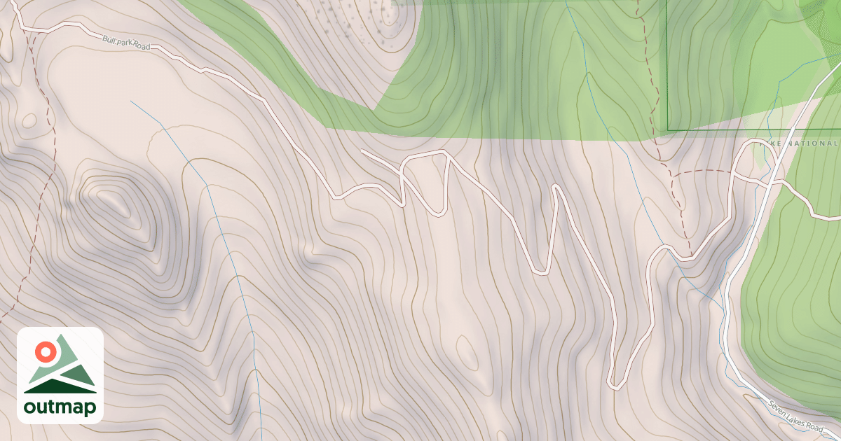 Map of BULL PARK