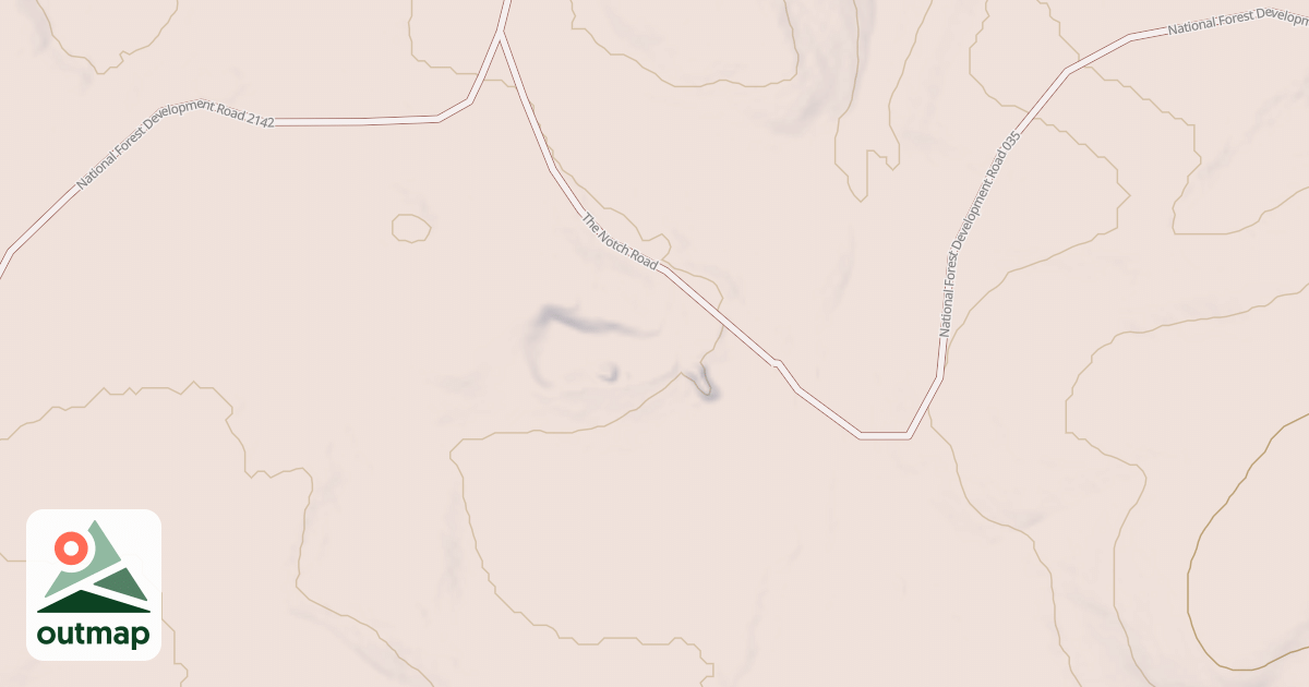 Map of USFS Motor Vehicle Use Map Roads {A08FD341-B60A-4AD6-9F15-A83DE851C34F}