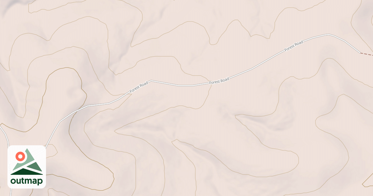 Map of TATTLE CREEK SPUR B