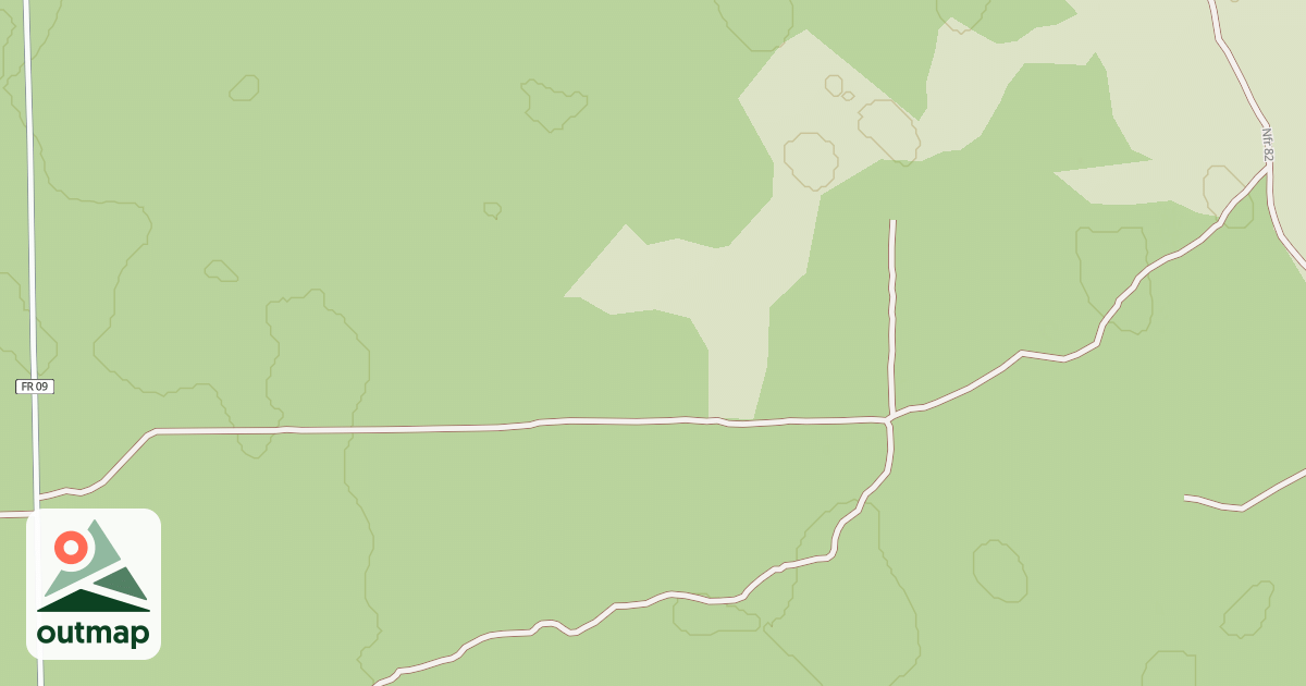 Map of USFS Motor Vehicle Use Map Roads {5FB323A4-50B2-4246-8ADE-548AE0EAB1C6}