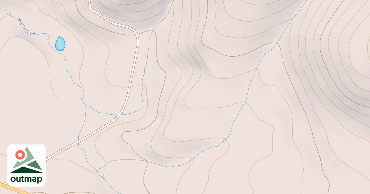 Map of EAST MCBRIDE SPUR