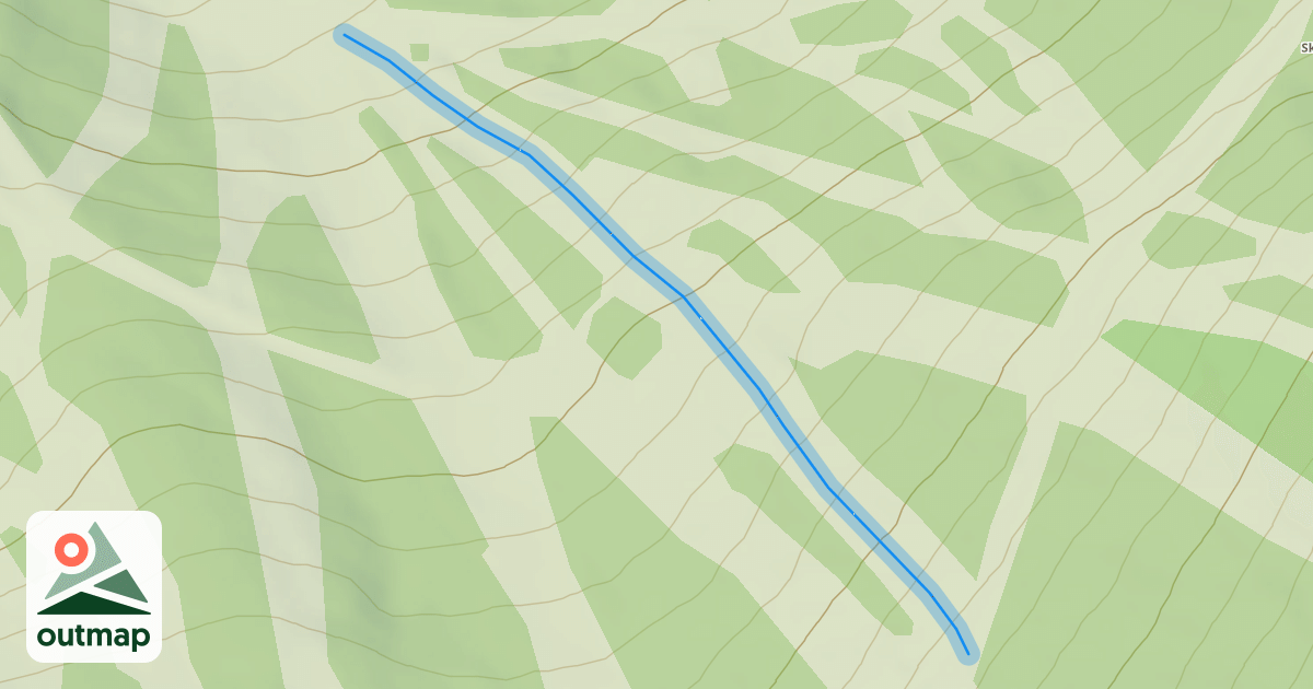 Map of Open Slope