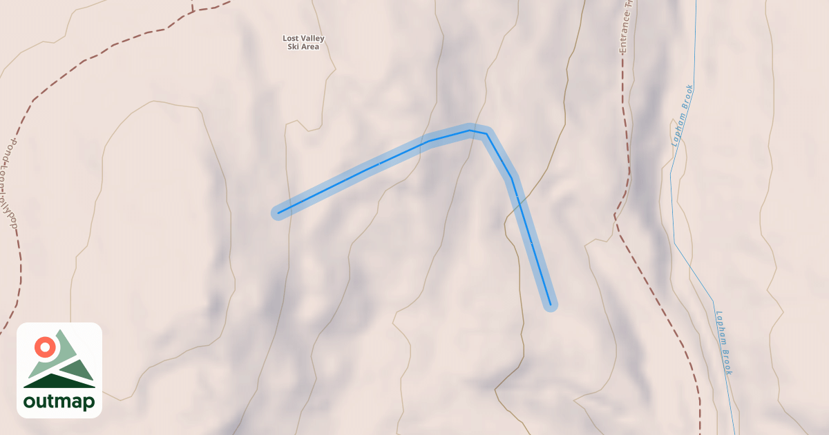 Map of Otter Slide