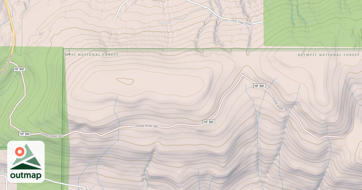 Map of USFS Motor Vehicle Use Map Roads {07E94C2A-E087-4592-8AE8-979AF8DDBECE}