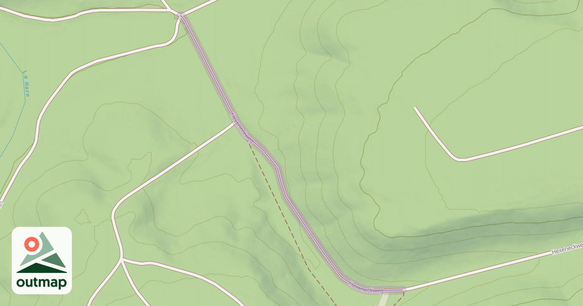 Map of Hexeneckweg