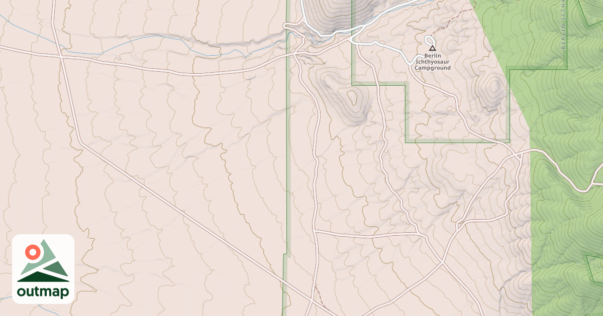 Map of GRANTSVILLE TIE