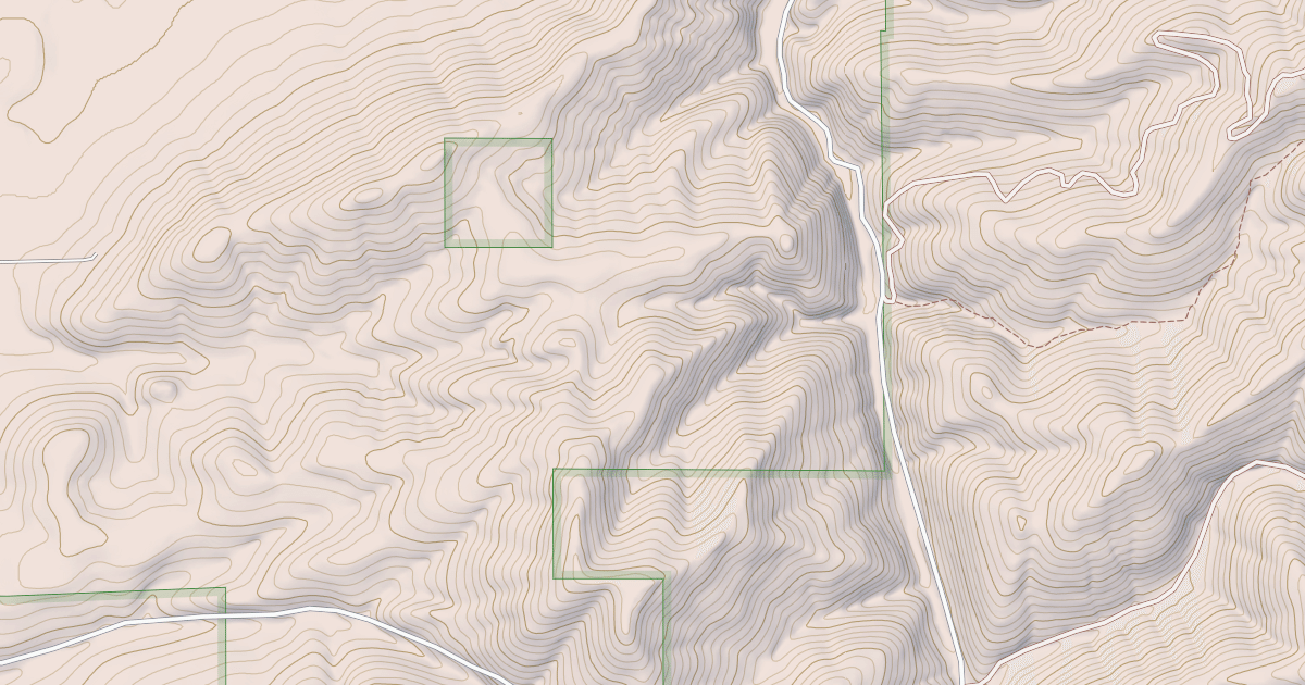 Map preview of Palouse - Ohv - Little Sand Mt